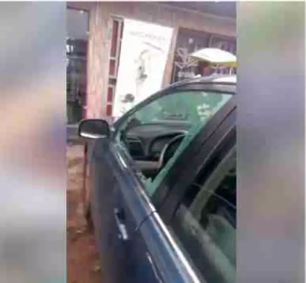 Major Car Thief Caught During Operation Along Airport Road In Benin [Photos]